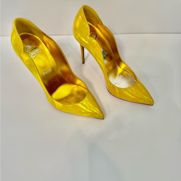 AUTHENTIC Christian Louboutin hot chick 100                 Includes box - Picture 5 of 5